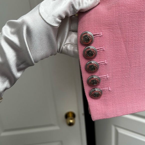 Veronica Beard Miller “Peony” color Double Breasted Blazer Sz 8 - Picture 14 of 17